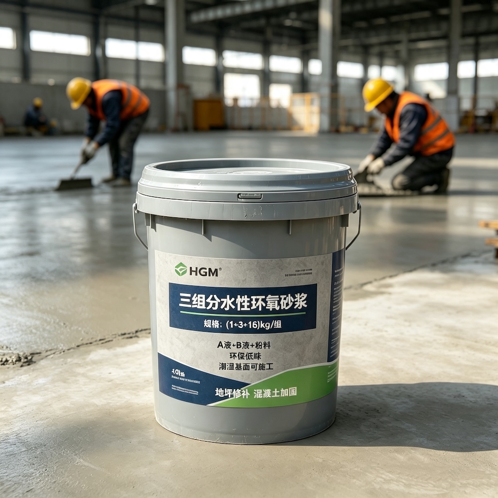 乐昌三组份水性环氧砂浆